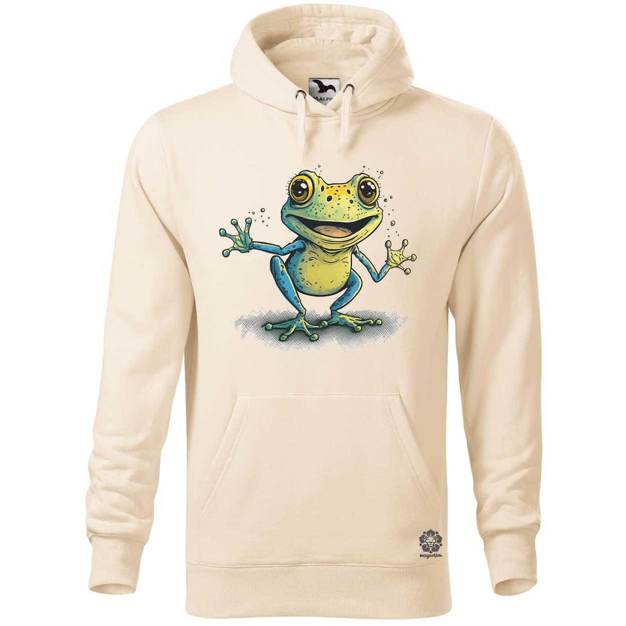Kék béka v2 egyedi  pulóver 