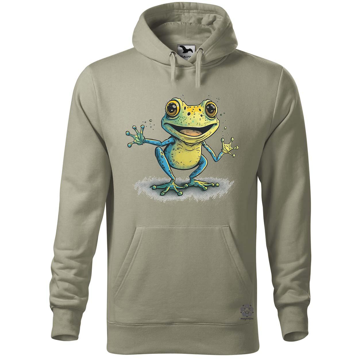 Kék béka v2 egyedi  pulóver 