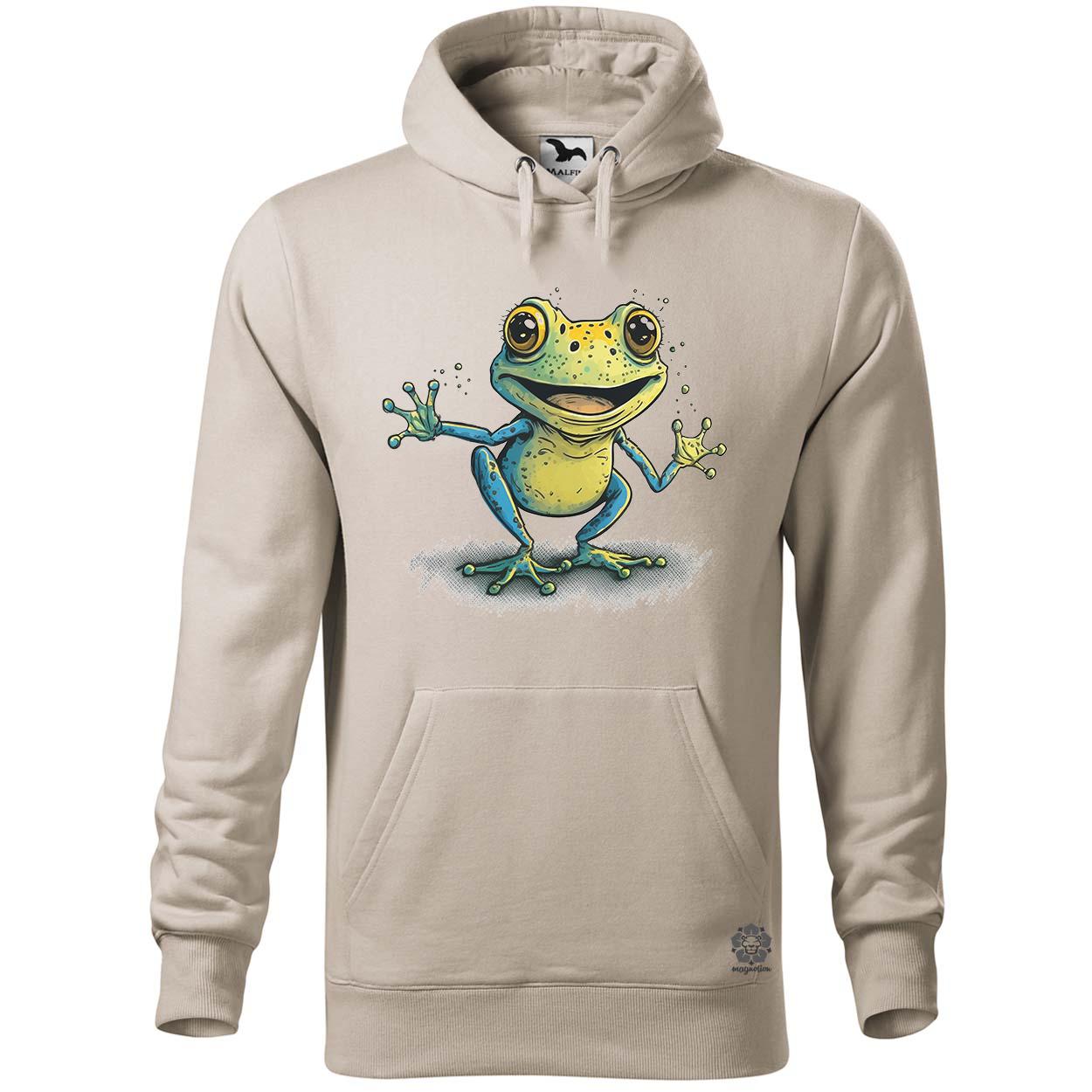 Kék béka v2 egyedi  pulóver 