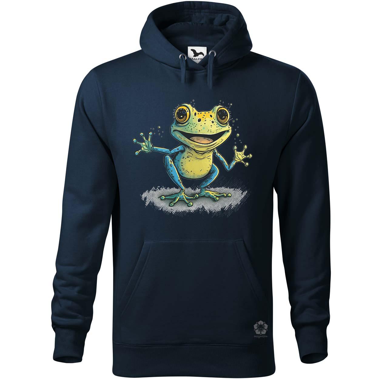 Kék béka v2 egyedi  pulóver 