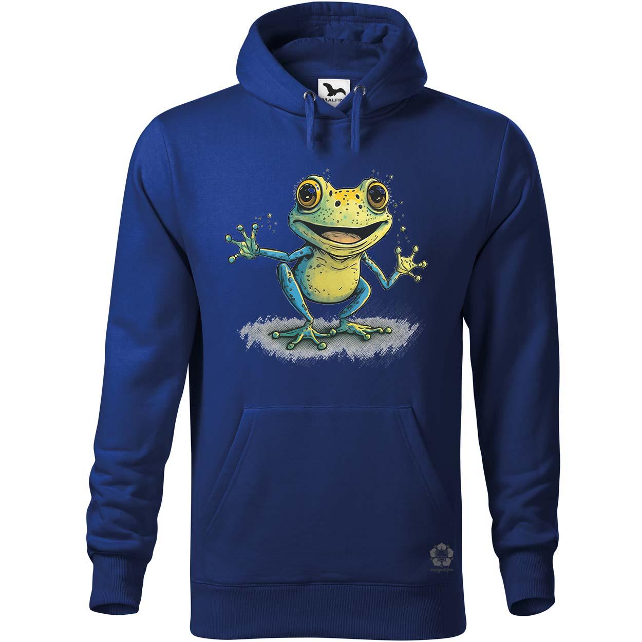 Kék béka v2 egyedi  pulóver 
