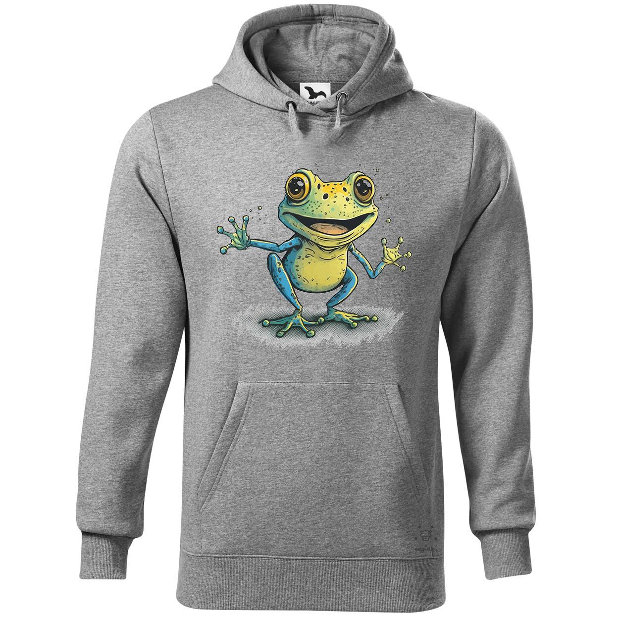 Kék béka v2 egyedi  pulóver 