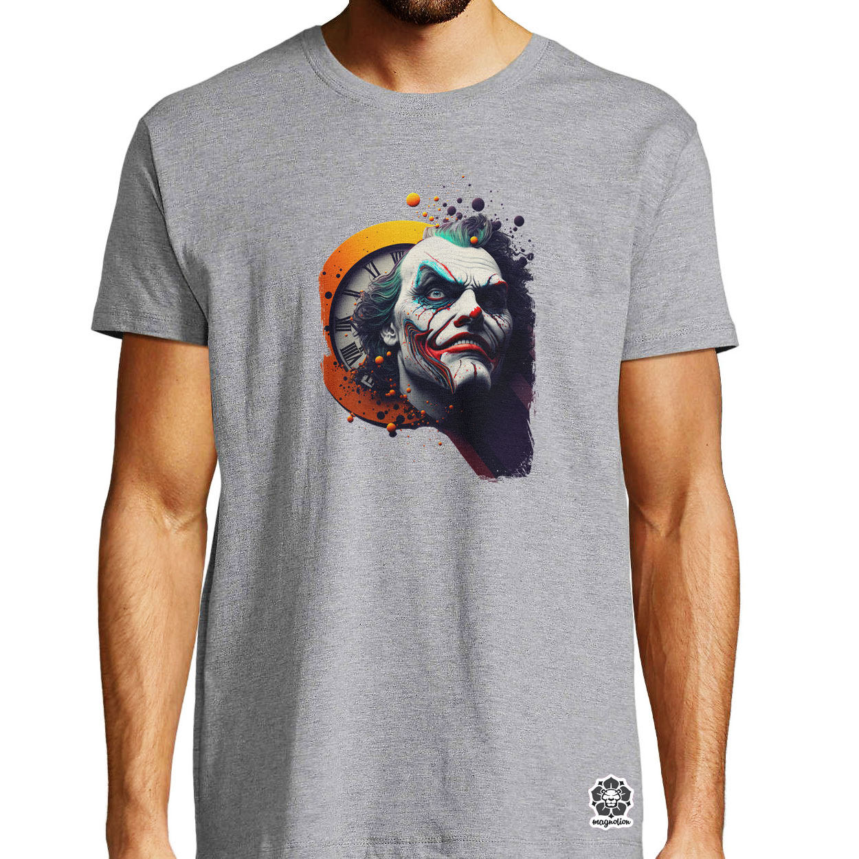 Absztrakt Joker v1 egyedi póló 
