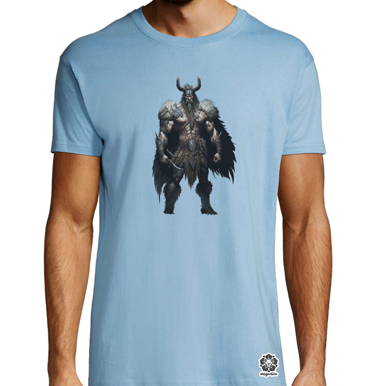Berserker harcos egyedi póló 