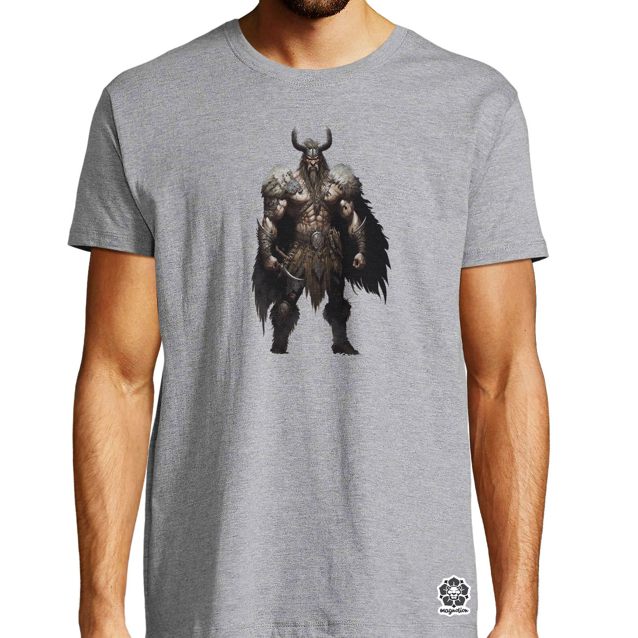 Berserker harcos egyedi póló 