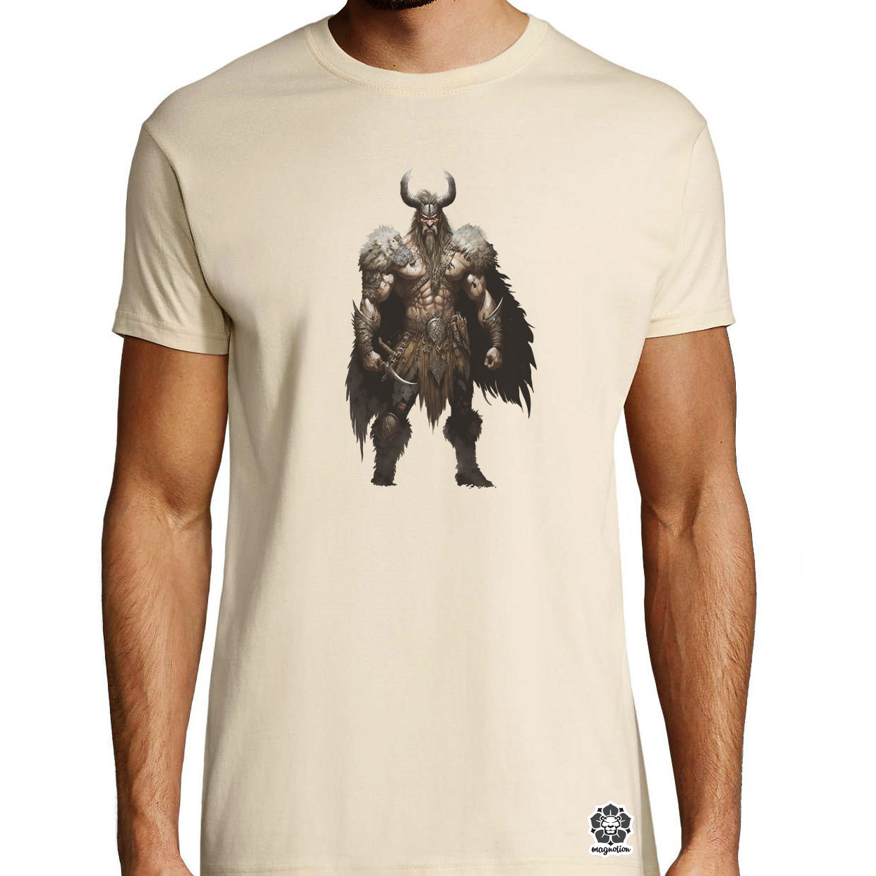 Berserker harcos egyedi póló 
