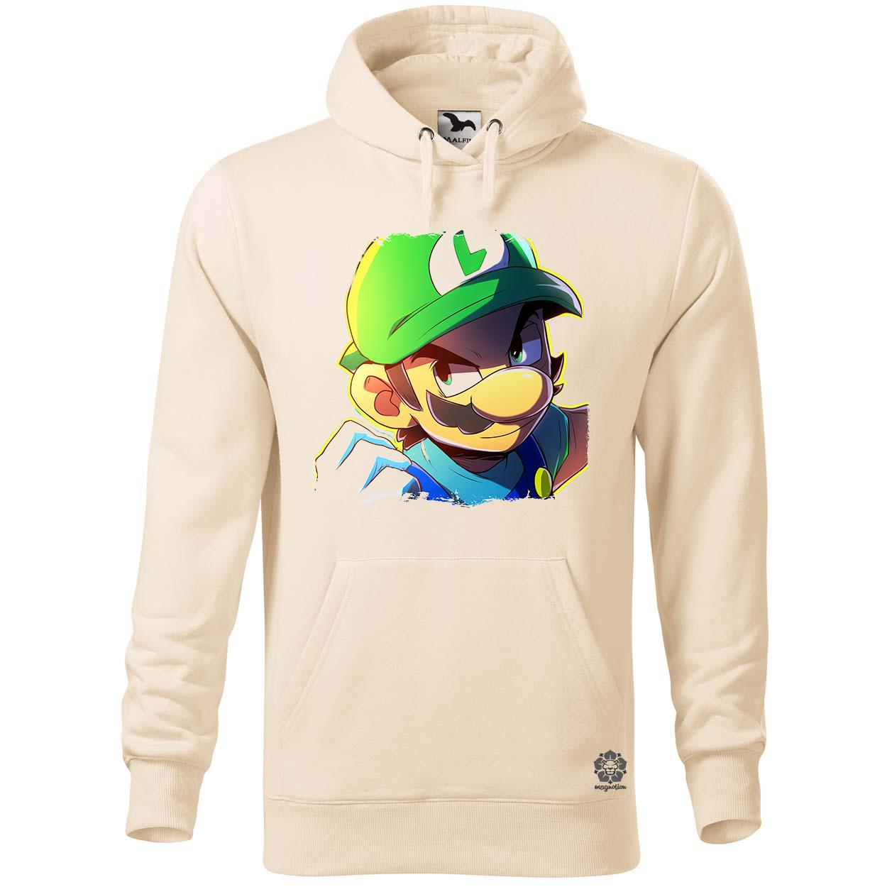 Luigi portré egyedi  pulóver 