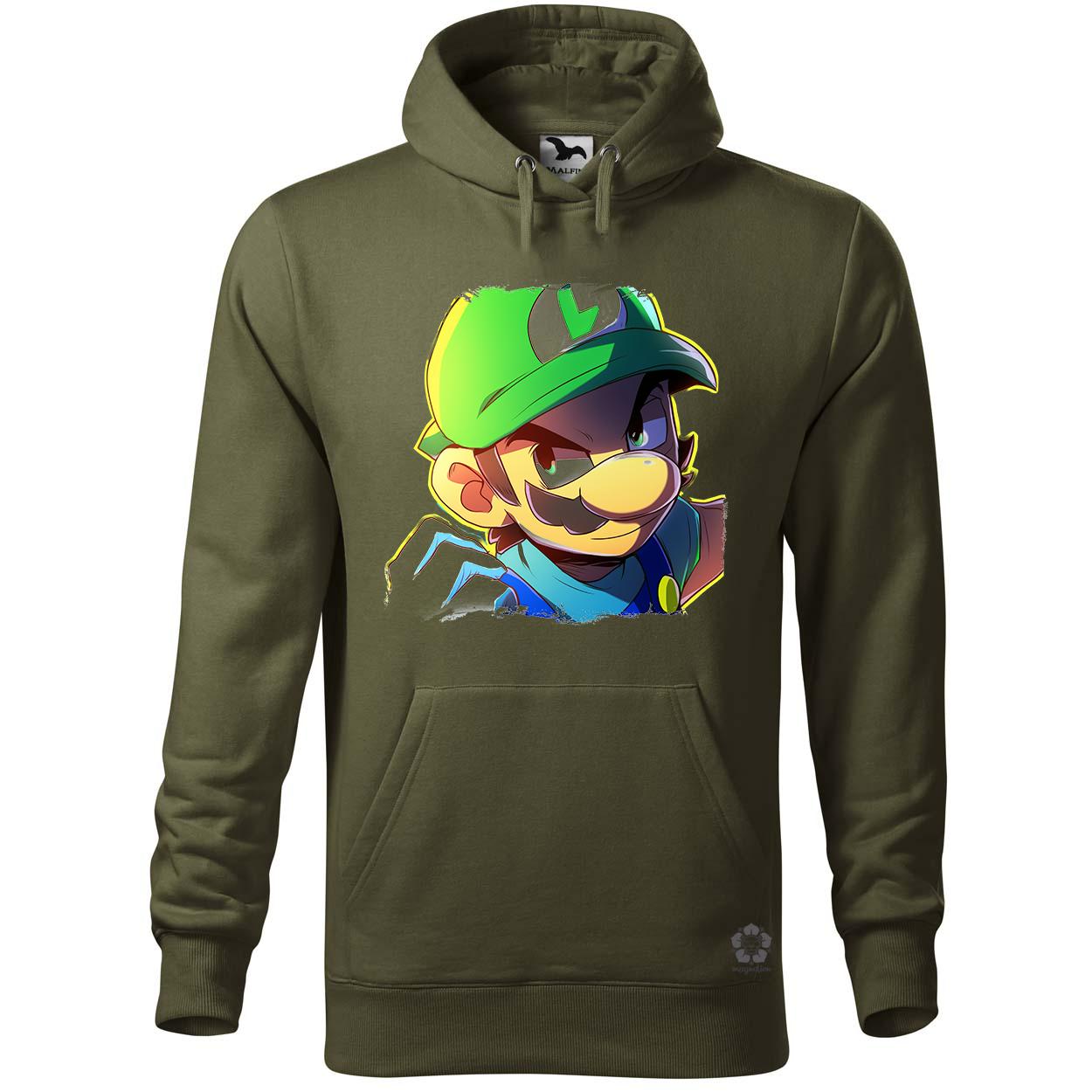 Luigi portré egyedi  pulóver 