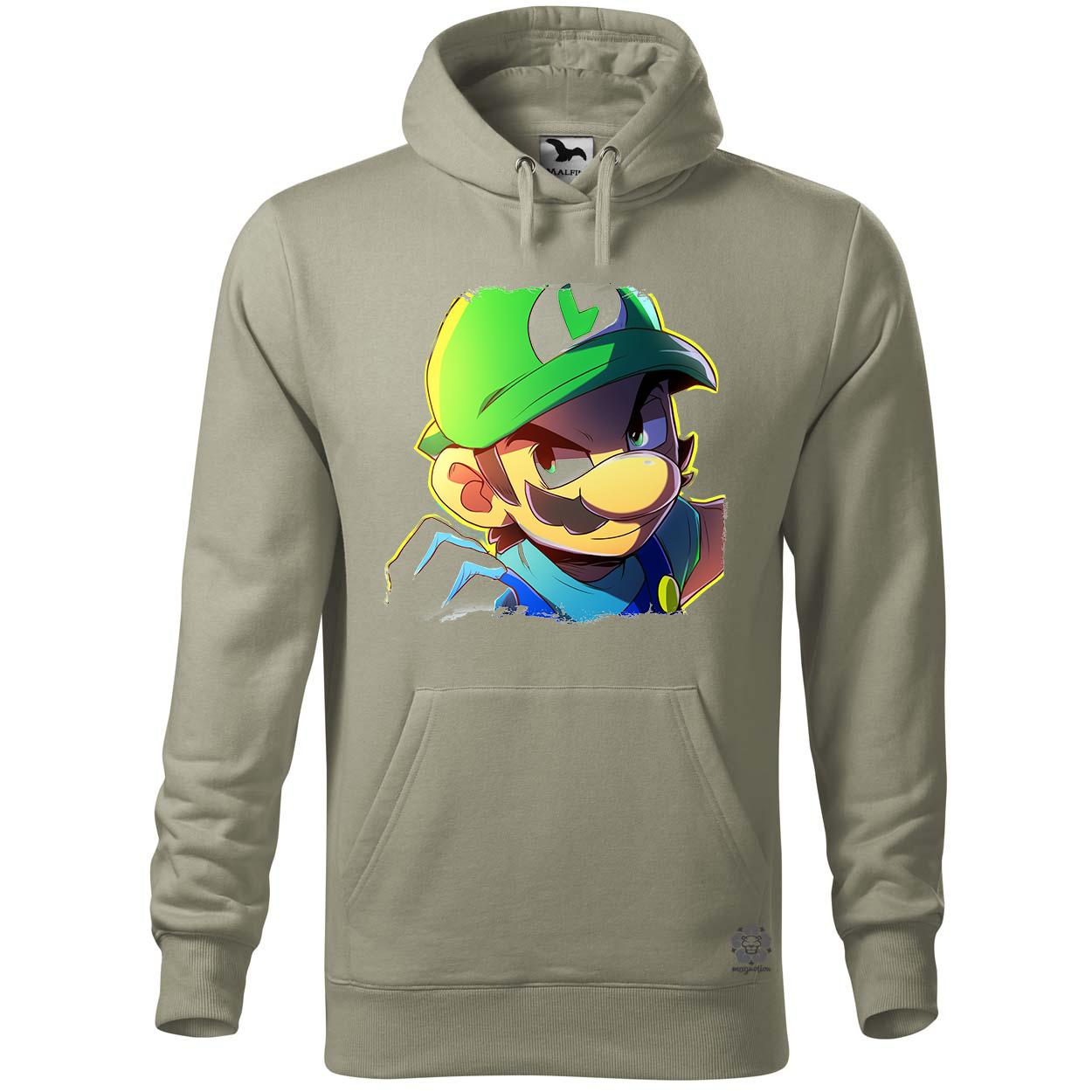 Luigi portré egyedi  pulóver 