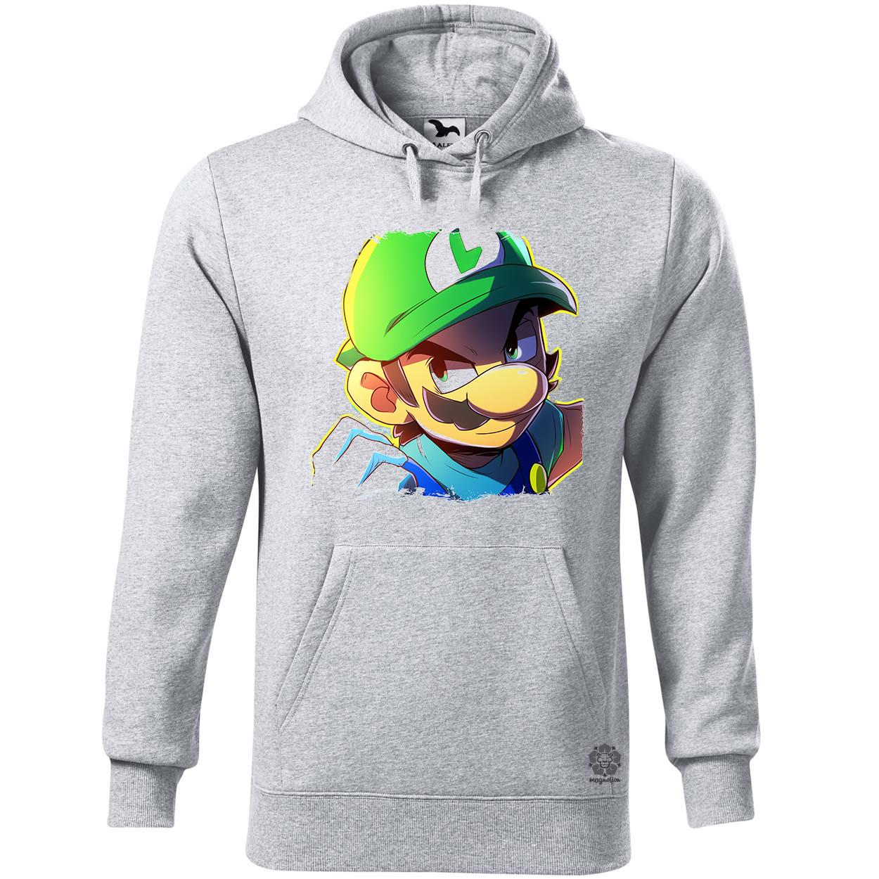 Luigi portré egyedi  pulóver 