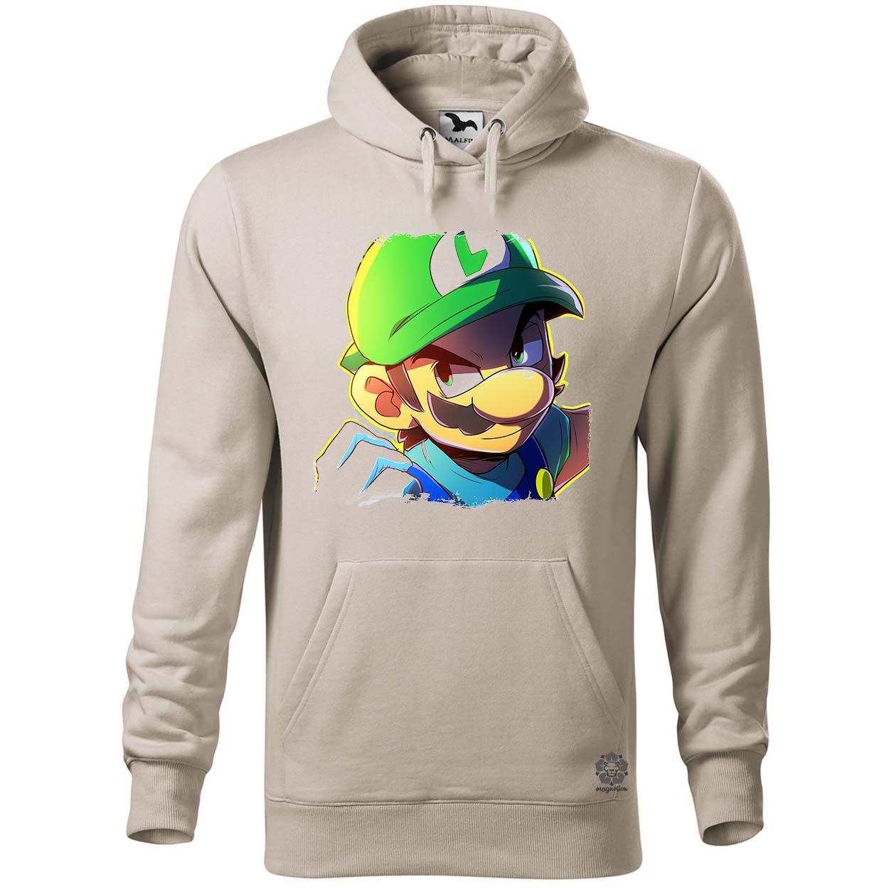 Luigi portré egyedi  pulóver 