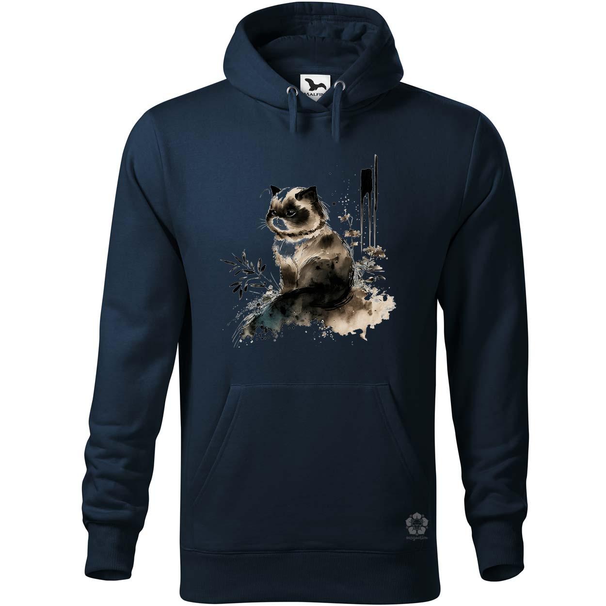 Macska tintafestmény v2 egyedi  pulóver 
