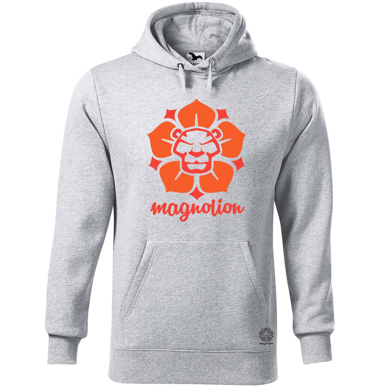 Magnolion narancs egyedi  pulóver 