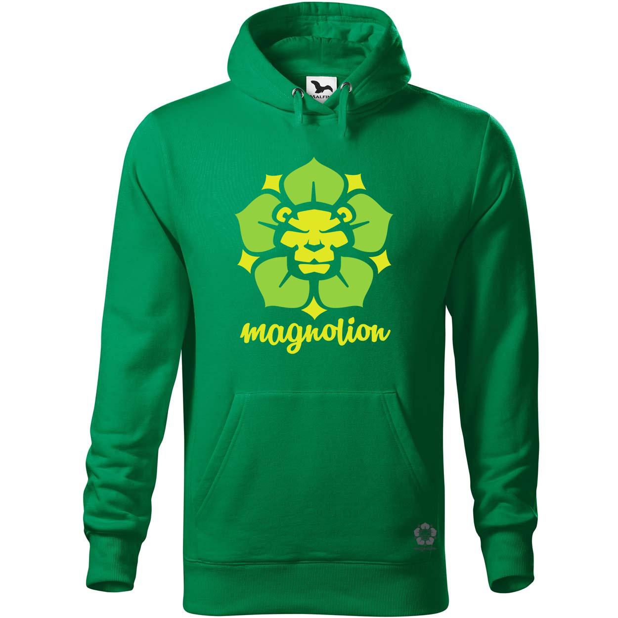 Magnolion zöld egyedi  pulóver 
