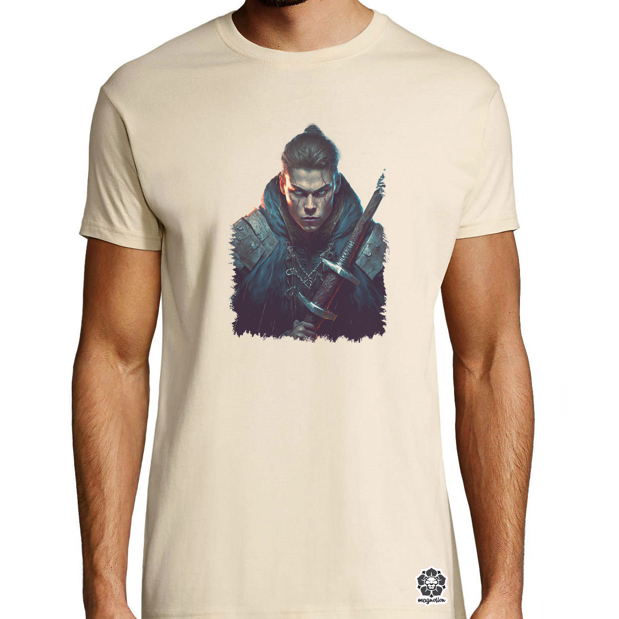 Csontalan Ivar v2 egyedi póló 