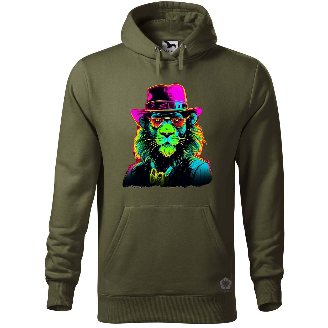 Neon gengszter oroszlán v2 egyedi  pulóver 