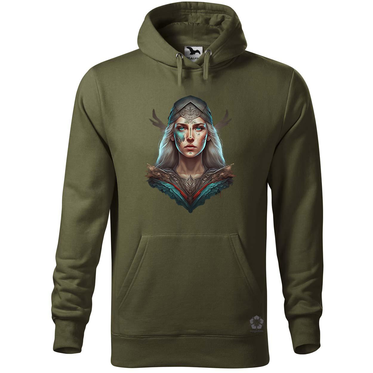 Női elf harcos nő v2 egyedi  pulóver 