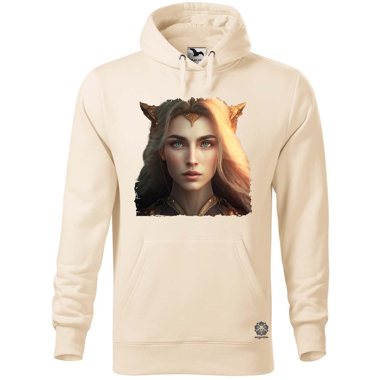 Női elf harcos nő v3 egyedi  pulóver 