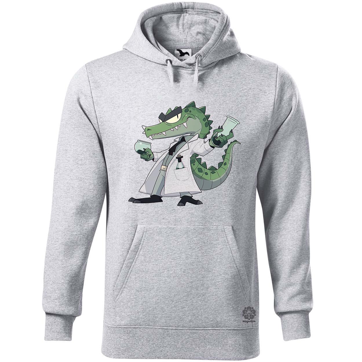 Örült kroki tudós v3 egyedi  pulóver 