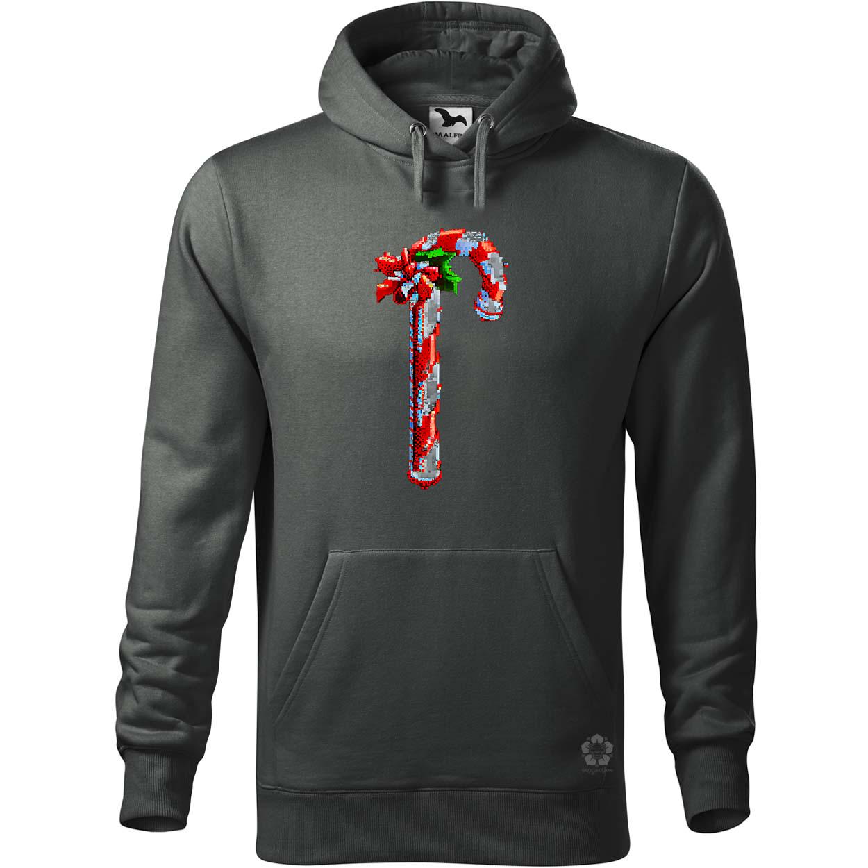 Pixelart Candy cane egyedi  pulóver 