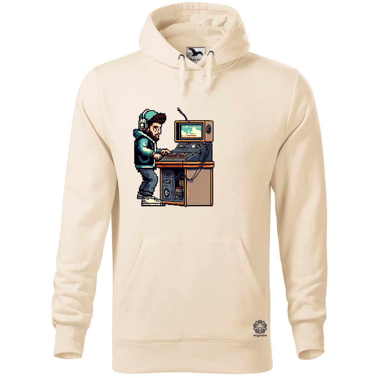 Pixelart DJ v1 egyedi  pulóver 