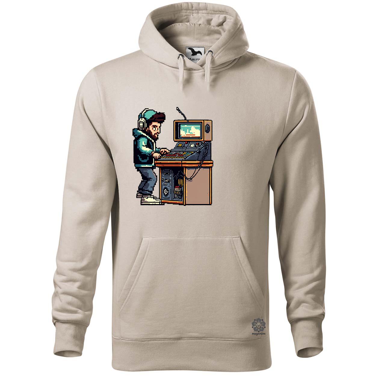 Pixelart DJ v1 egyedi  pulóver 