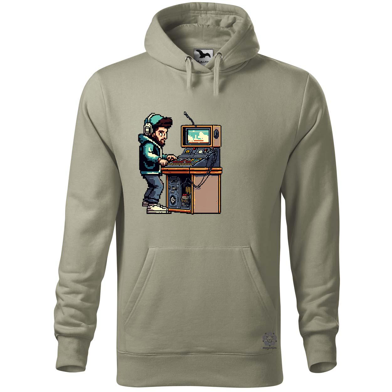 Pixelart DJ v1 egyedi  pulóver 