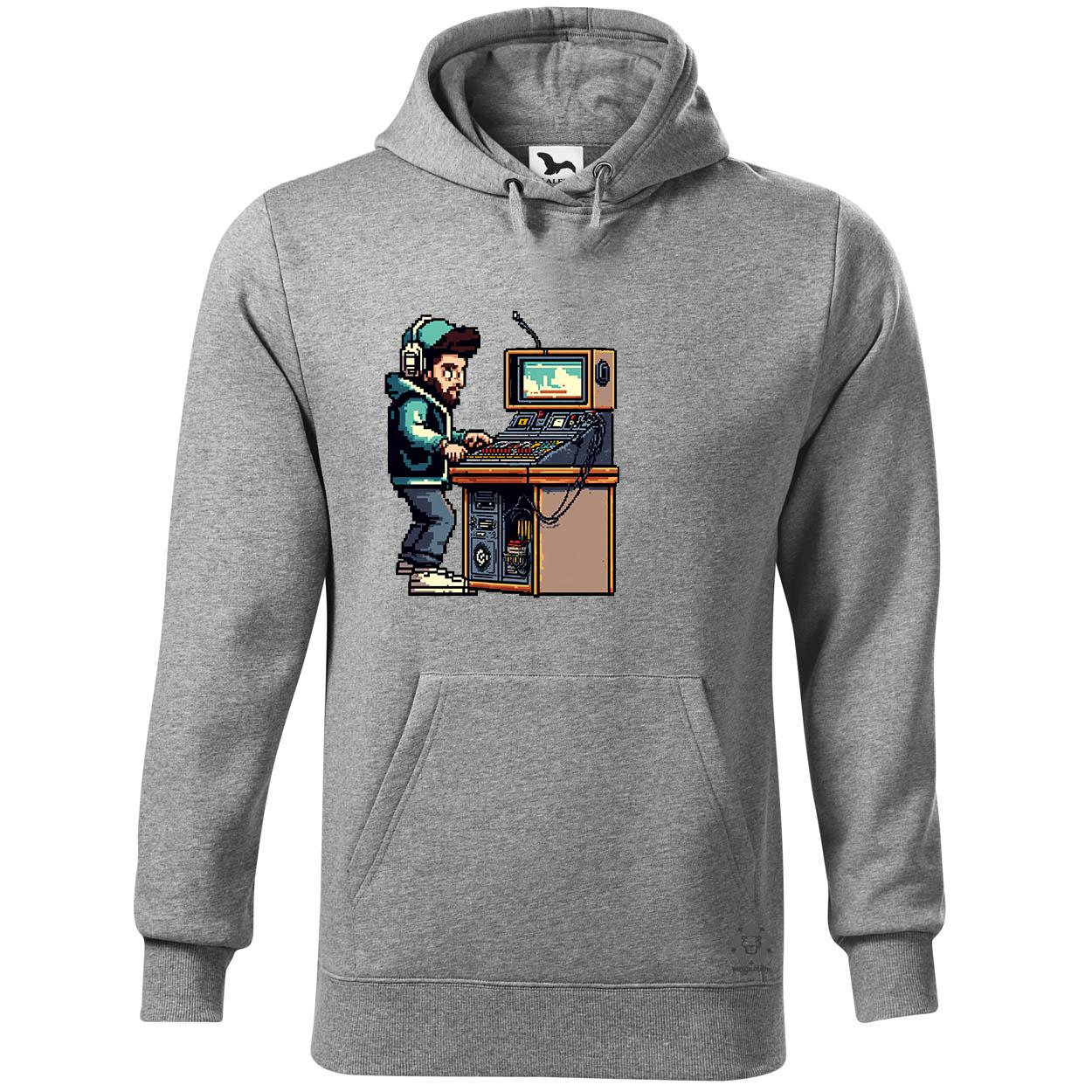 Pixelart DJ v1 egyedi  pulóver 