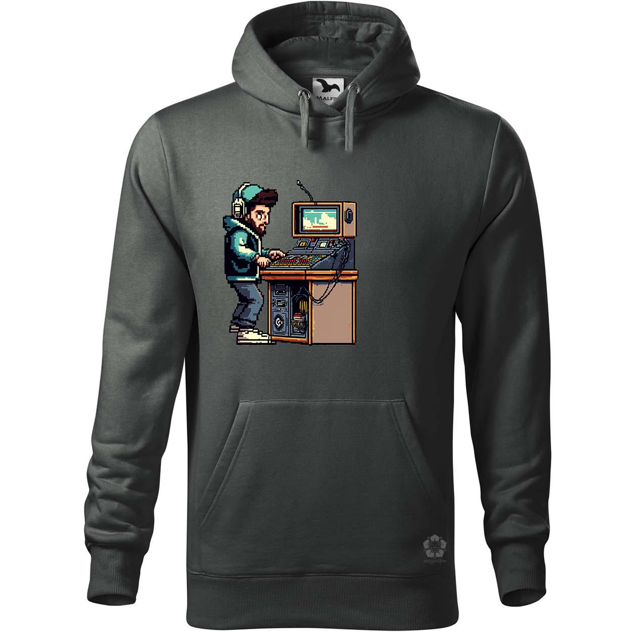 Pixelart DJ v1 egyedi  pulóver 