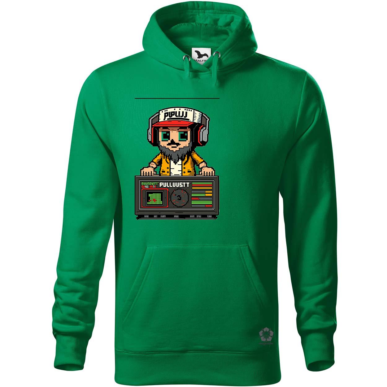 Pixelart DJ v2 egyedi  pulóver 