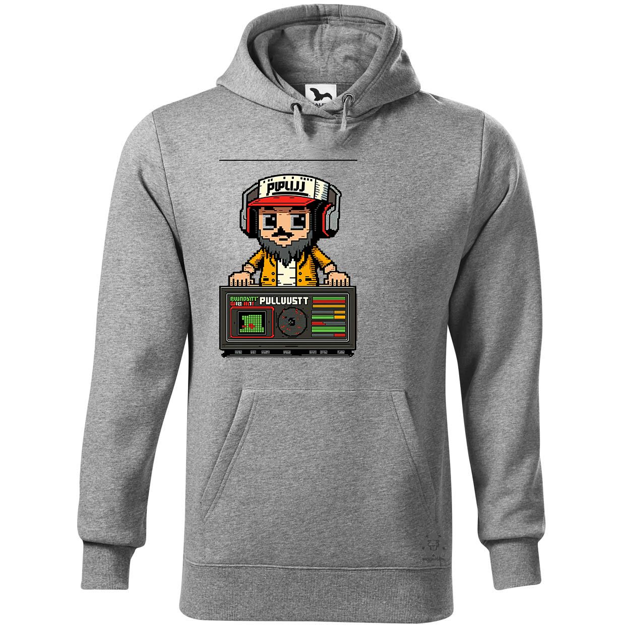 Pixelart DJ v2 egyedi  pulóver 