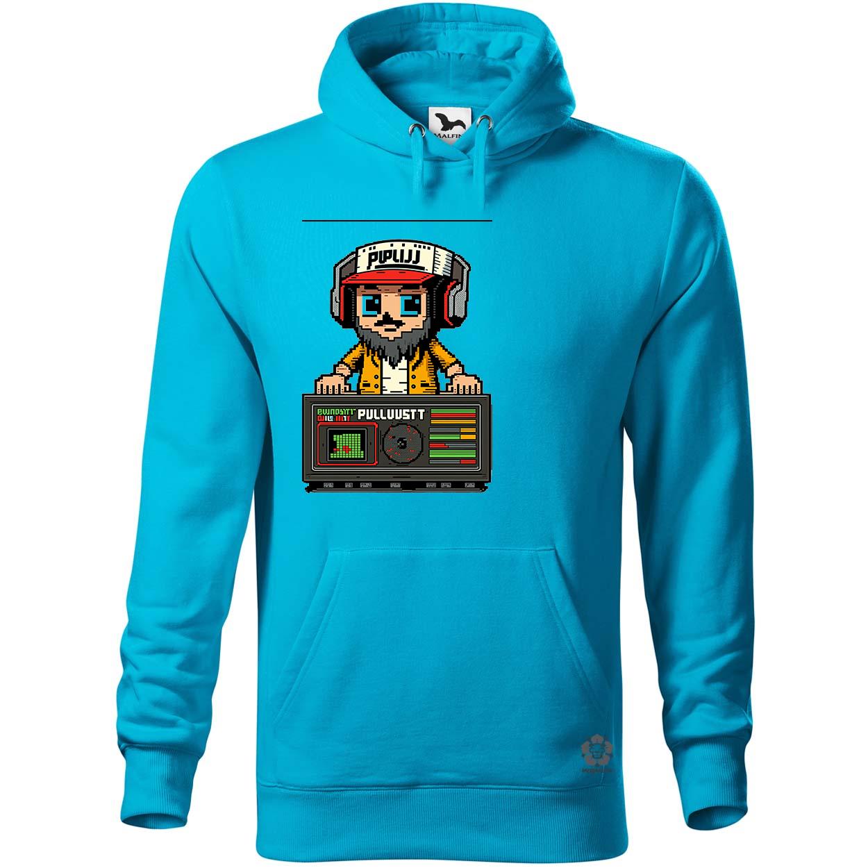Pixelart DJ v2 egyedi  pulóver 