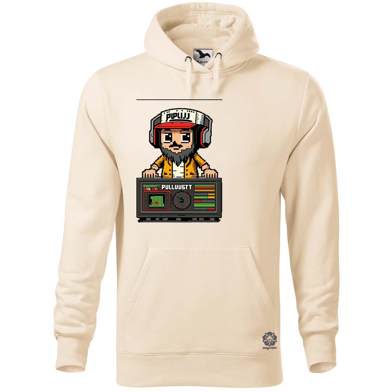 Pixelart DJ v2 egyedi  pulóver 