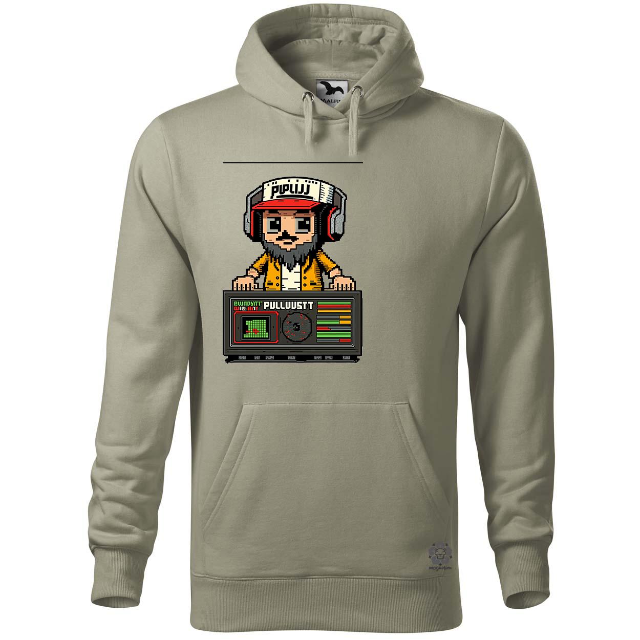 Pixelart DJ v2 egyedi  pulóver 