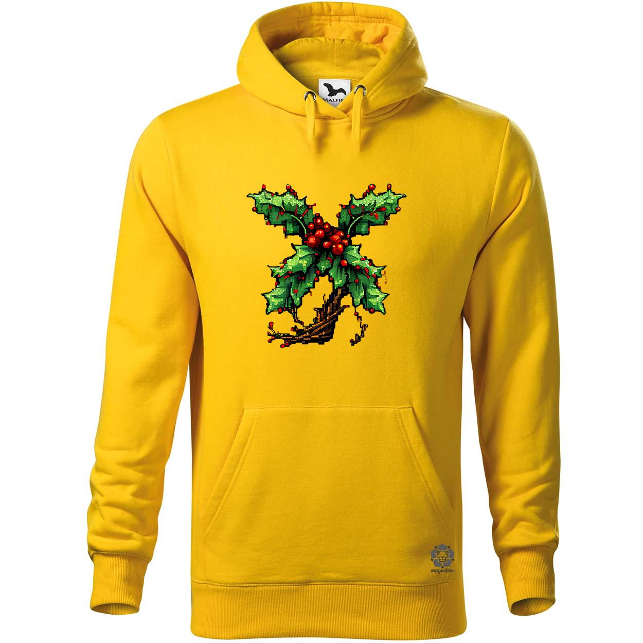 Pixelart fagyöngy piros egyedi  pulóver 