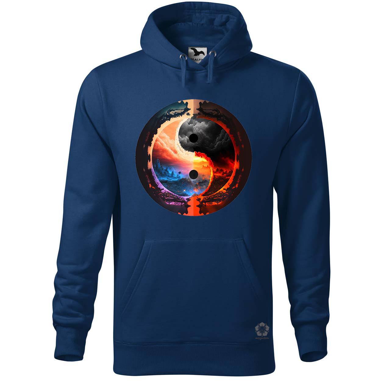 Pokol és menny Yin és Yang v1 egyedi  pulóver 