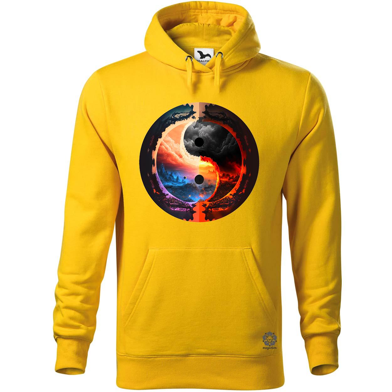 Pokol és menny Yin és Yang v1 egyedi  pulóver 