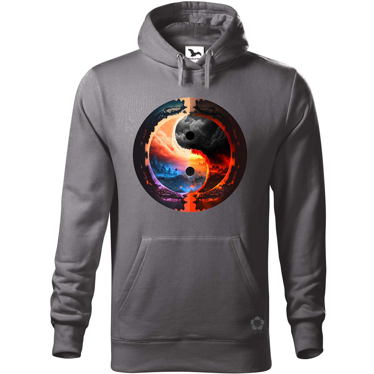 Pokol és menny Yin és Yang v1 egyedi  pulóver 