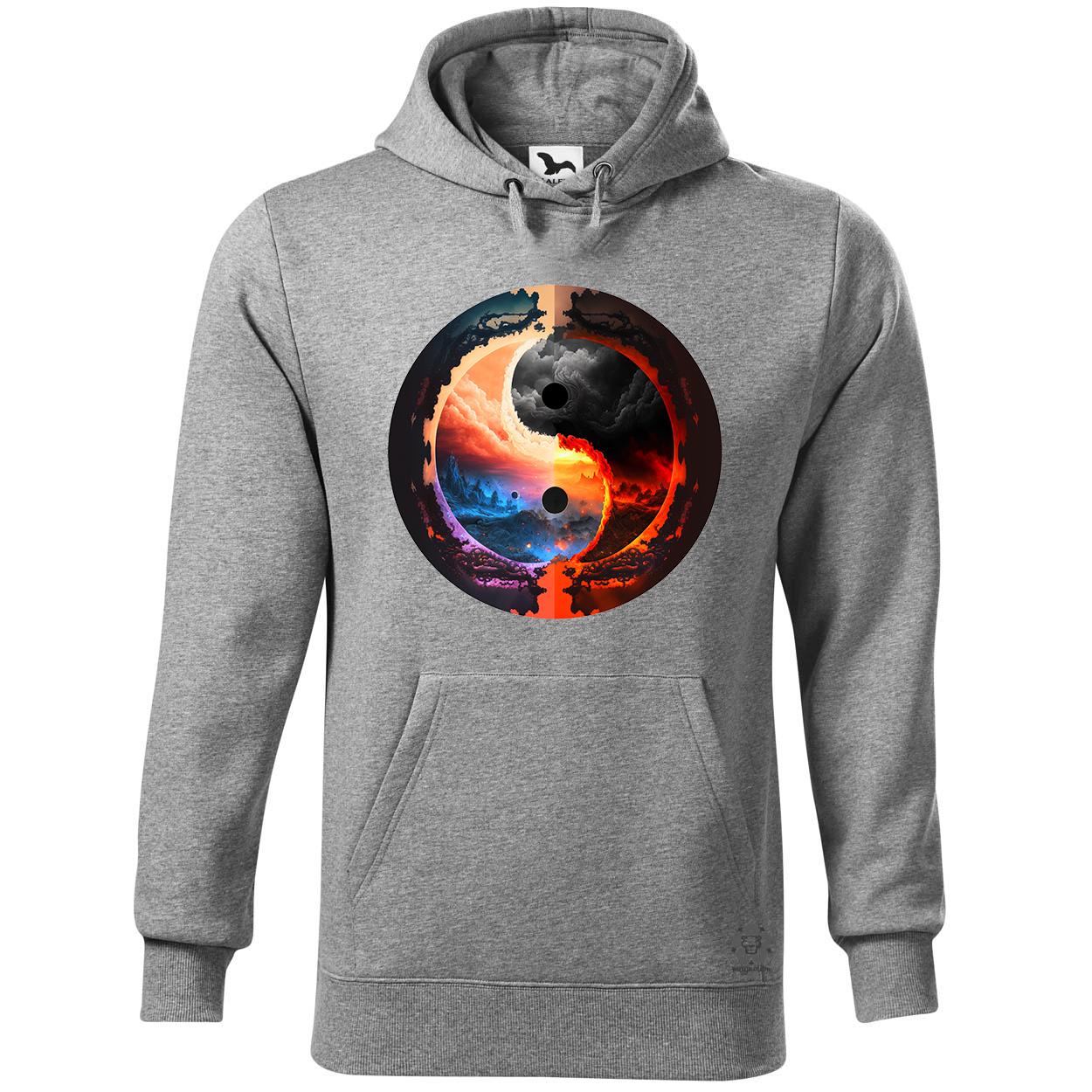 Pokol és menny Yin és Yang v1 egyedi  pulóver 
