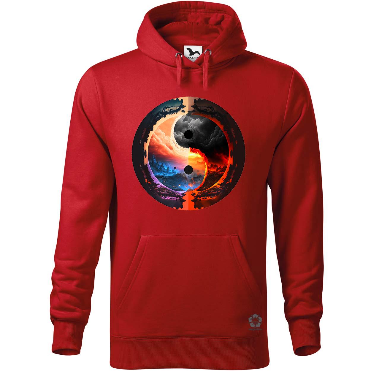 Pokol és menny Yin és Yang v1 egyedi  pulóver 