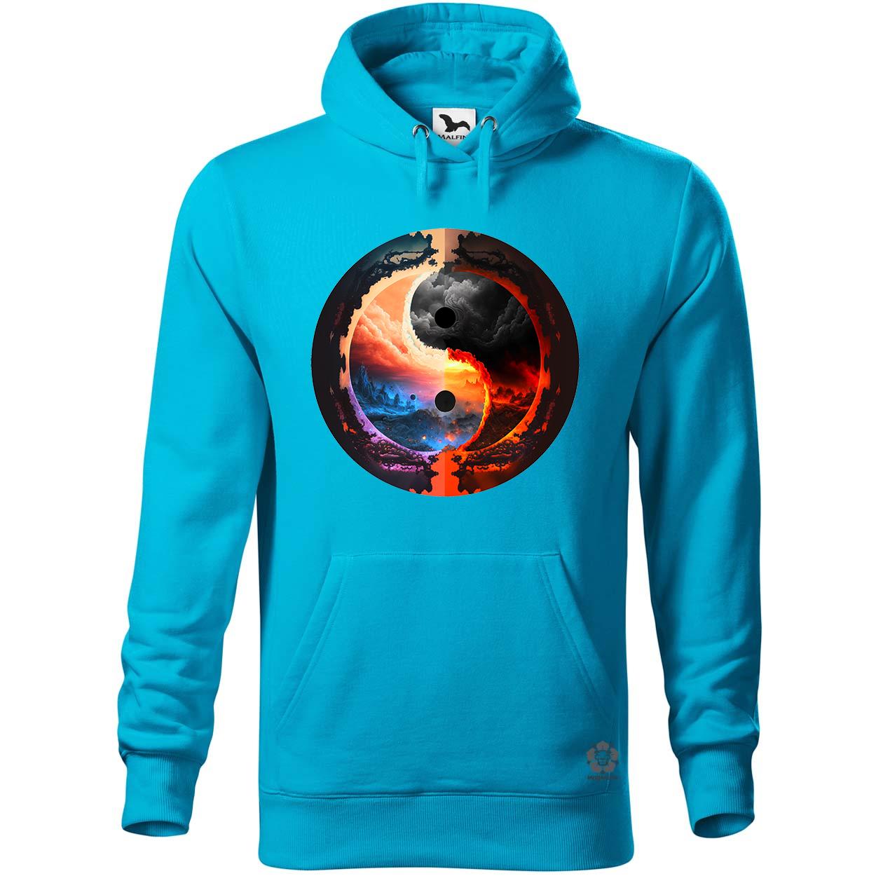 Pokol és menny Yin és Yang v1 egyedi  pulóver 