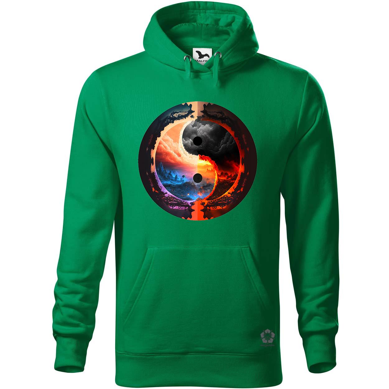 Pokol és menny Yin és Yang v1 egyedi  pulóver 