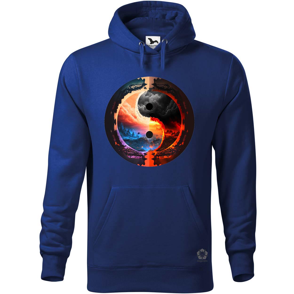 Pokol és menny Yin és Yang v1 egyedi  pulóver 
