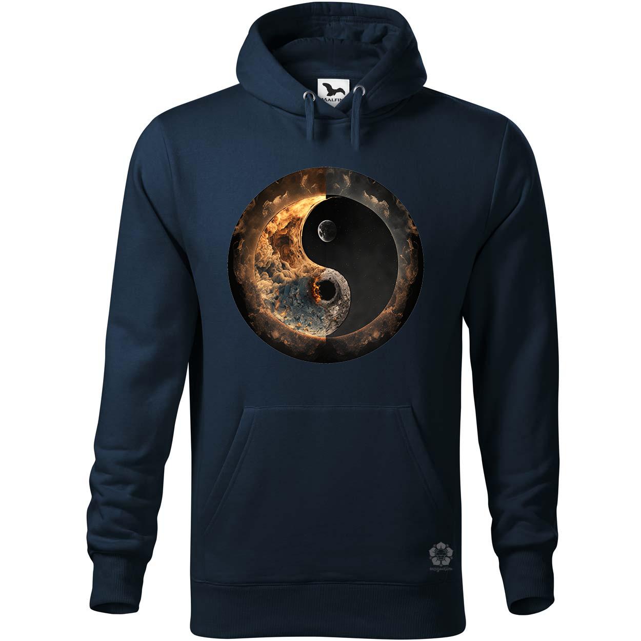 Pokol és menny Yin és Yang v2 egyedi  pulóver 