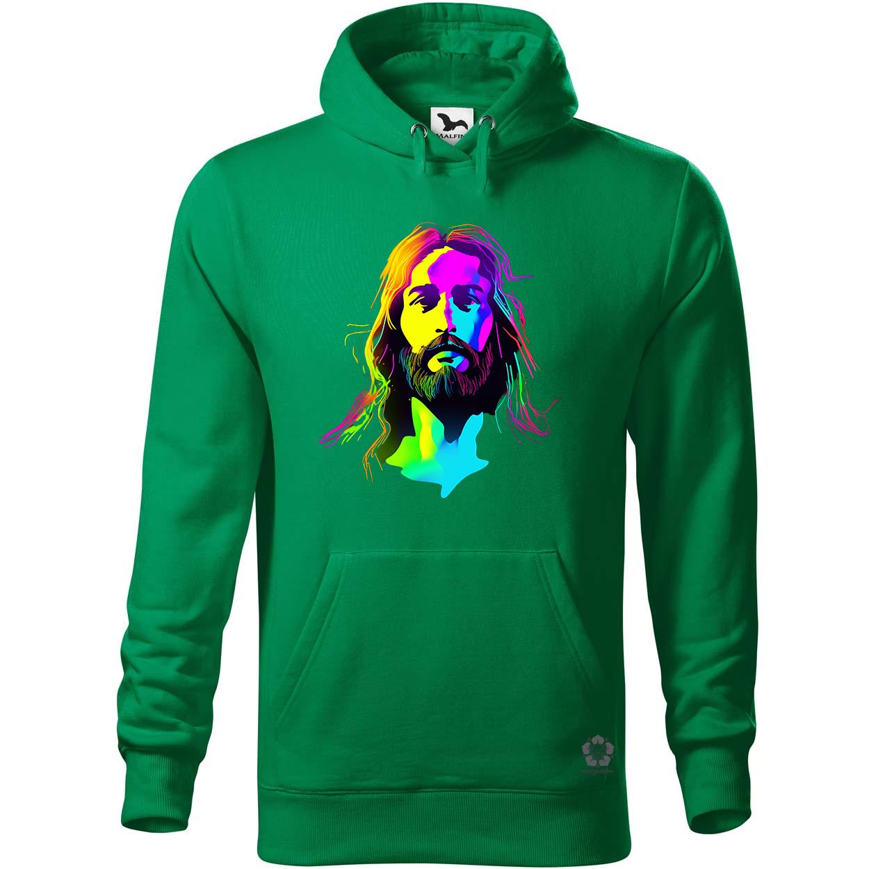Retró neon Jézus v4 egyedi  pulóver 