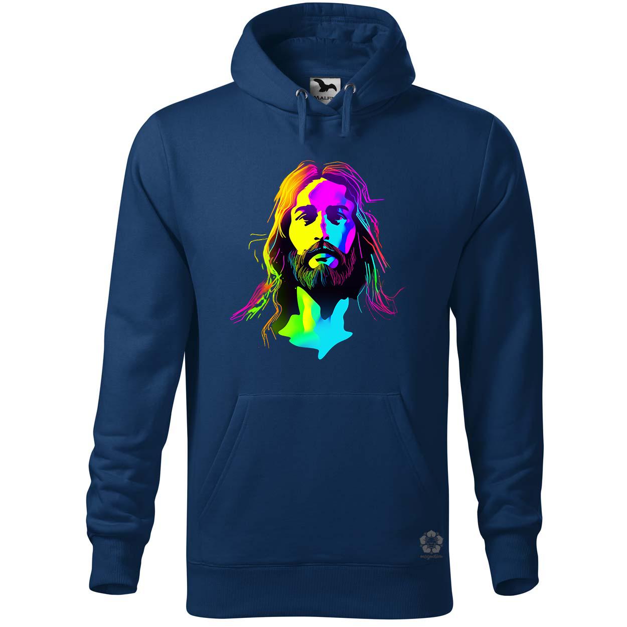 Retró neon Jézus v4 egyedi  pulóver 