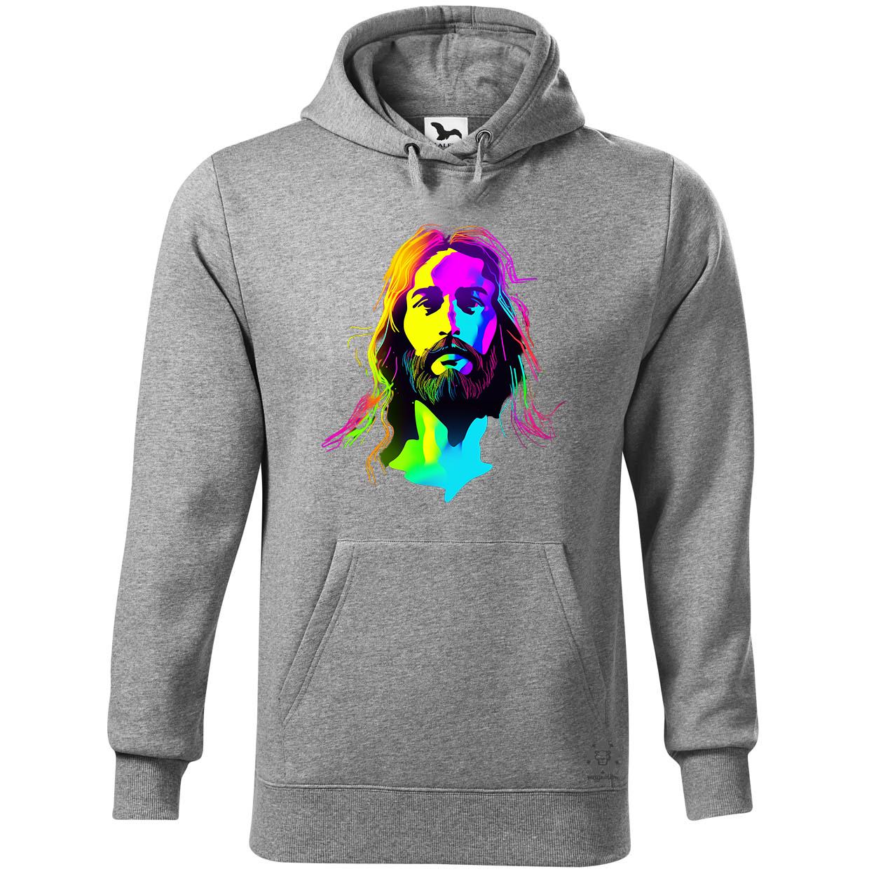 Retró neon Jézus v4 egyedi  pulóver 