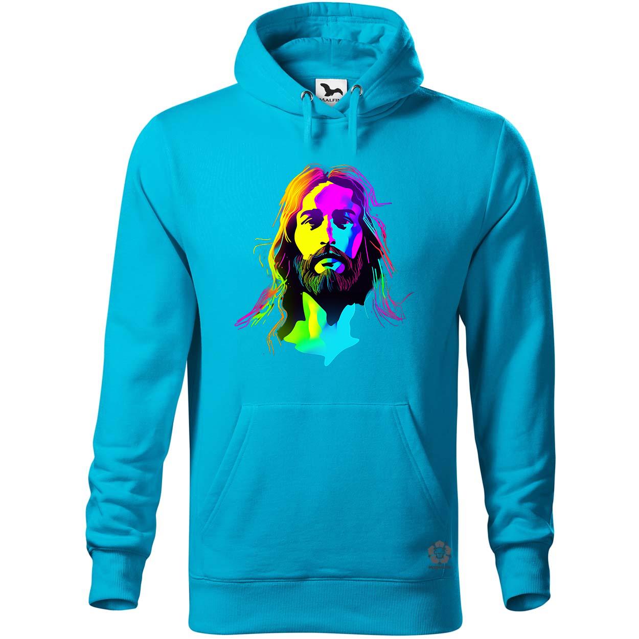 Retró neon Jézus v4 egyedi  pulóver 