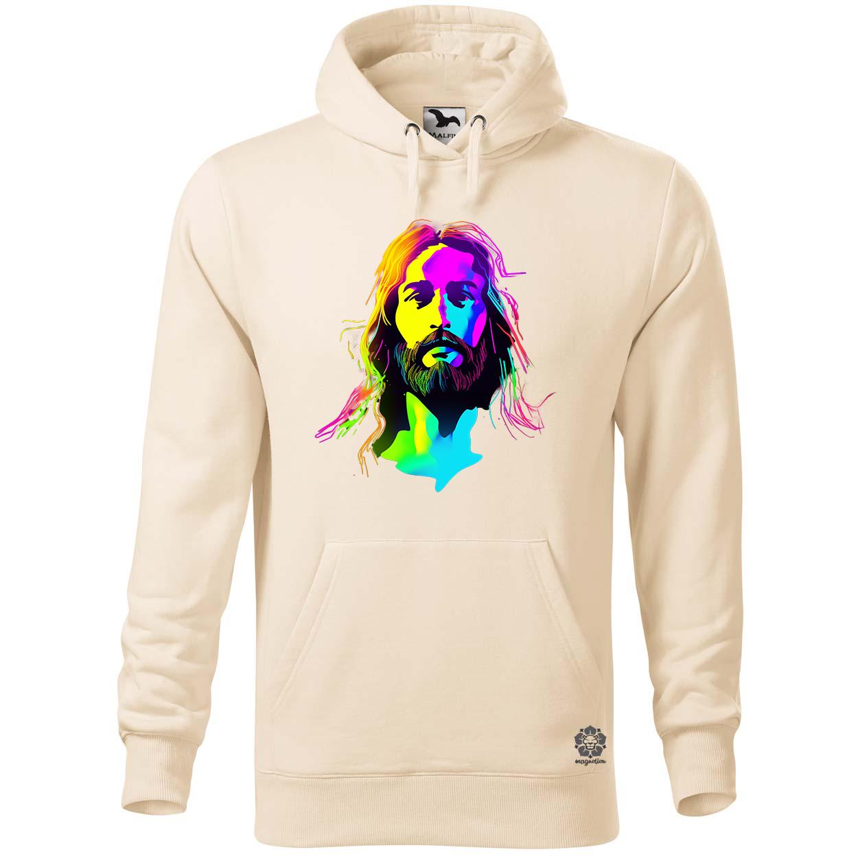 Retró neon Jézus v4 egyedi  pulóver 