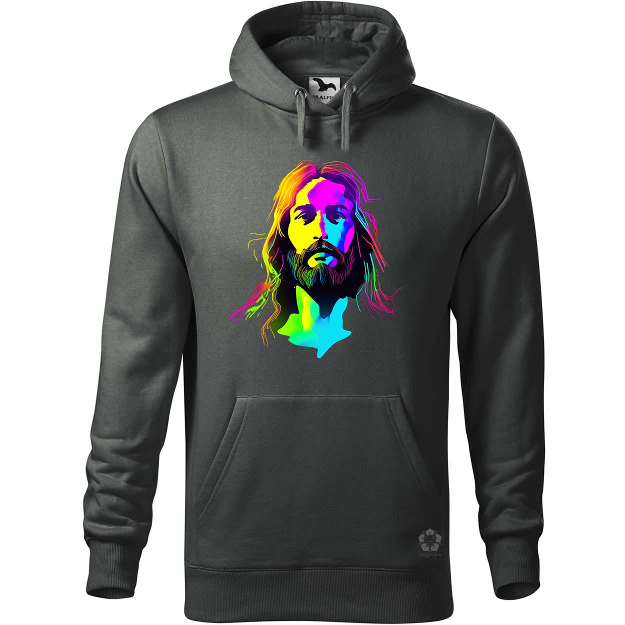 Retró neon Jézus v4 egyedi  pulóver 